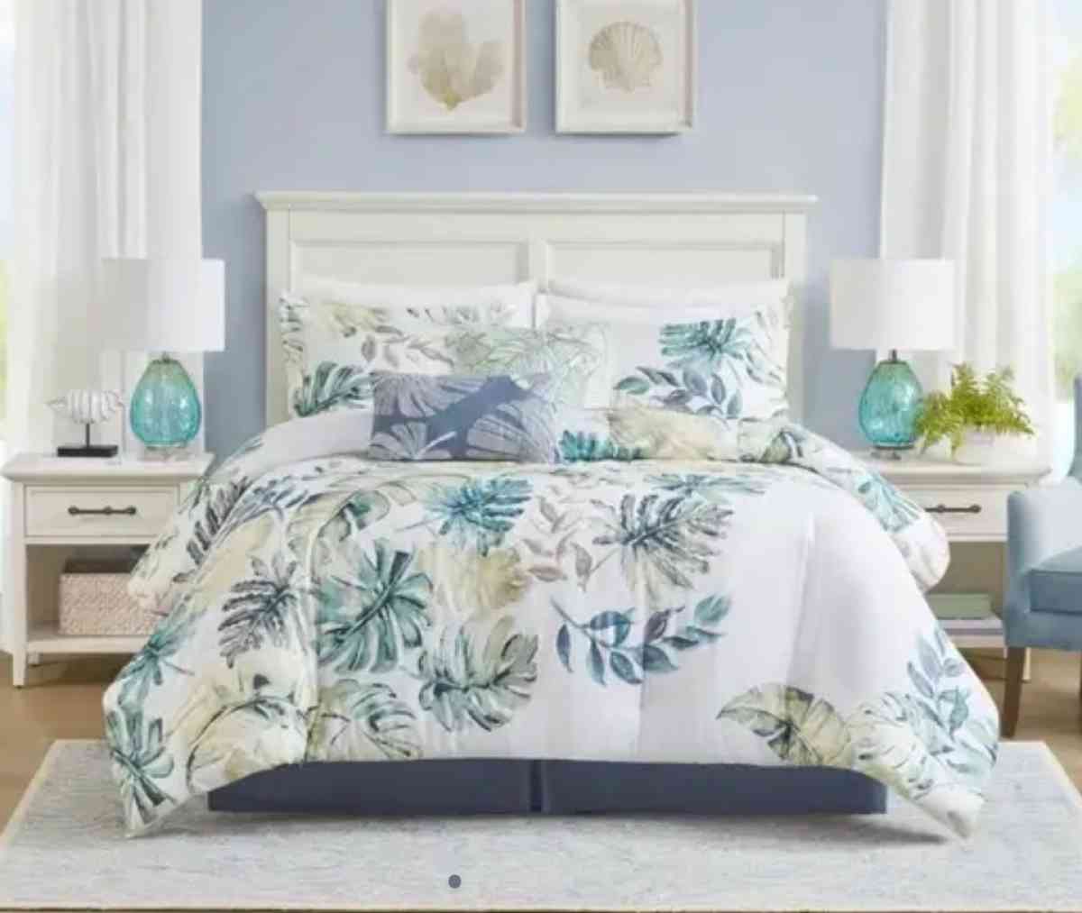 Harbor House Lorelai Multi Cotton Printed 6 Piece Comforter