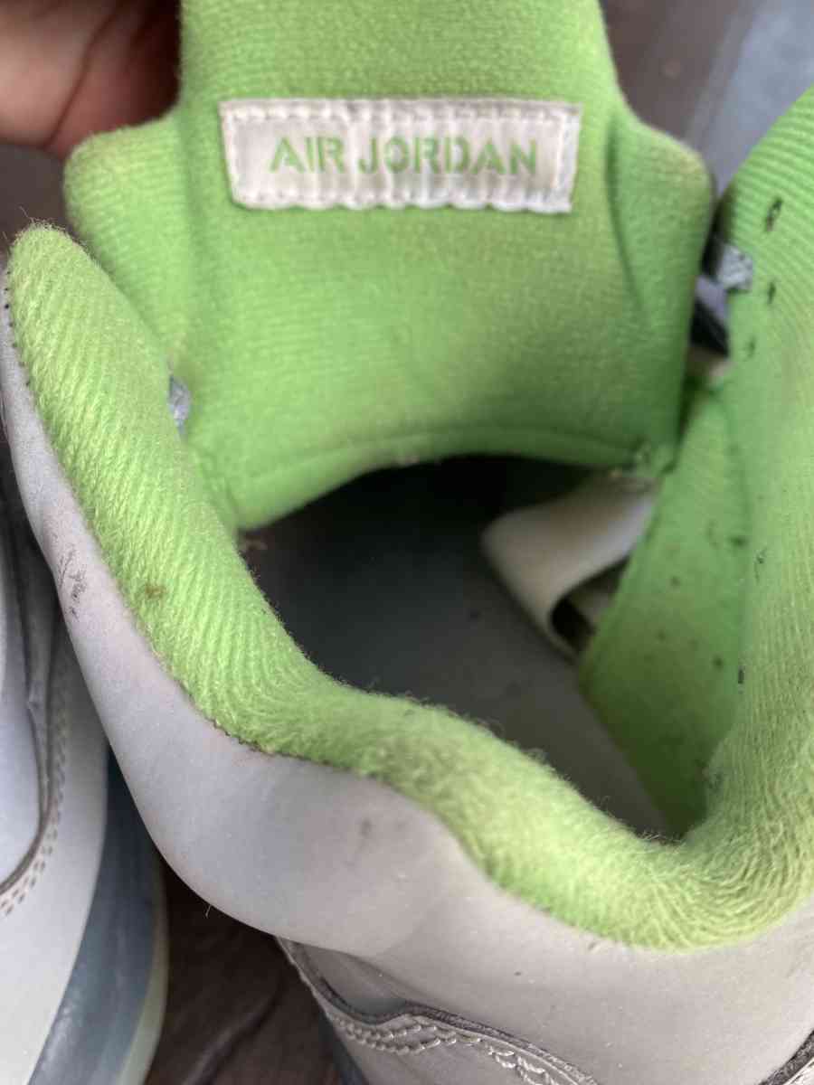 air Jordan 5 green bean