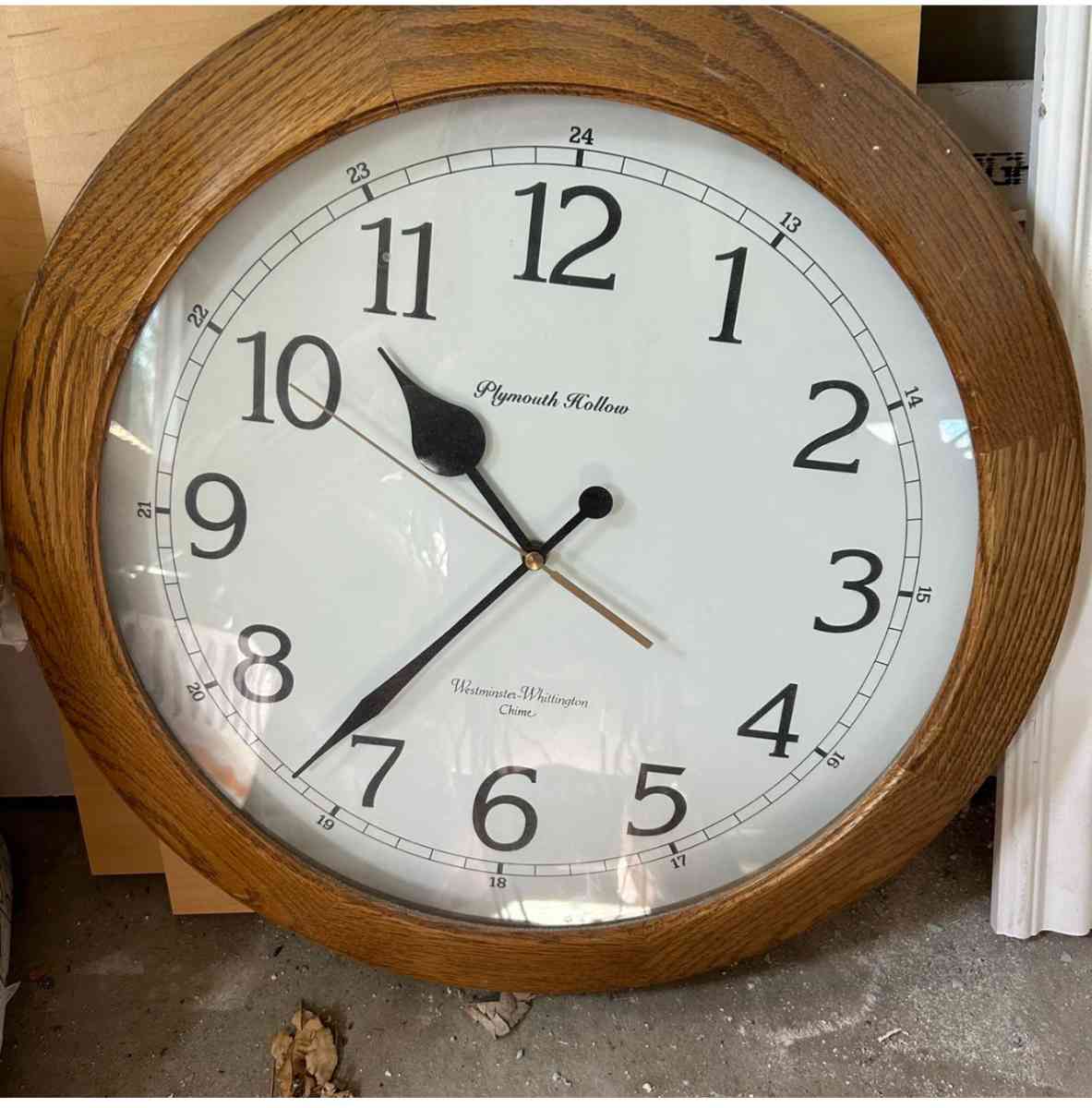 Wood House Clock