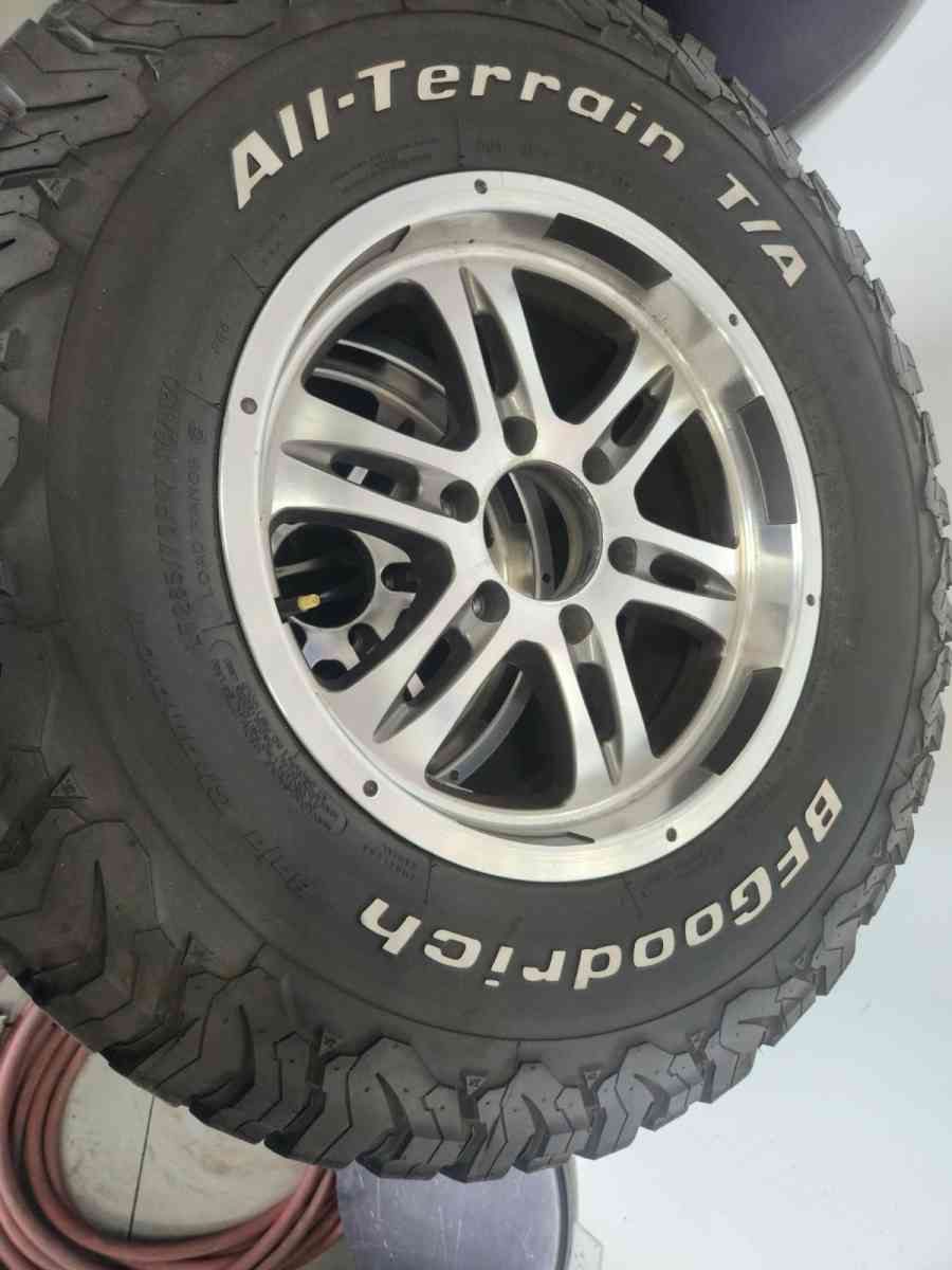 Chevy 1500 Wheels and tires BFGoodrich