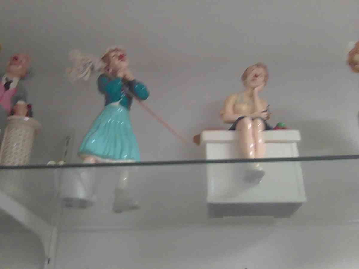 JUST FOR LAUGHS PORCELAIN FIGURINES