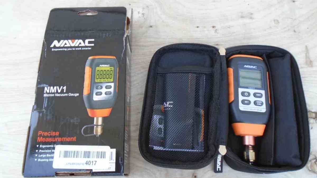 NAVAC NMV1  Digital Micron Vacuum Gauge