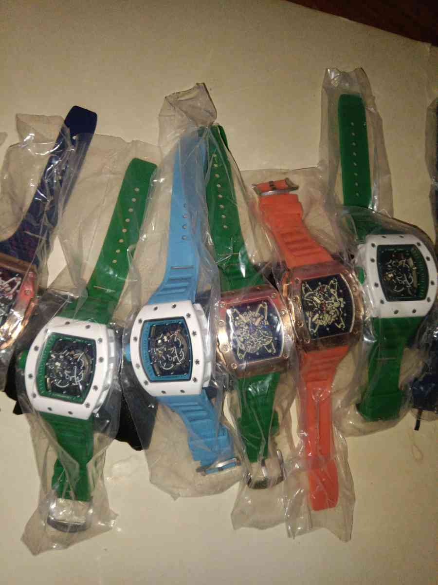 Rich  Mille  Watch  replica skittles of colors brand new