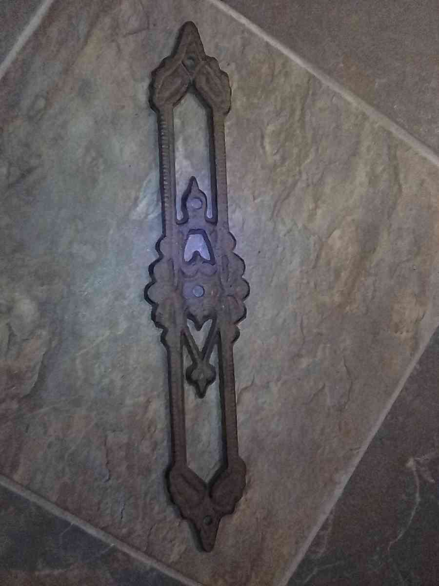 WROUTE IRON DECRATIVE PLAQUE