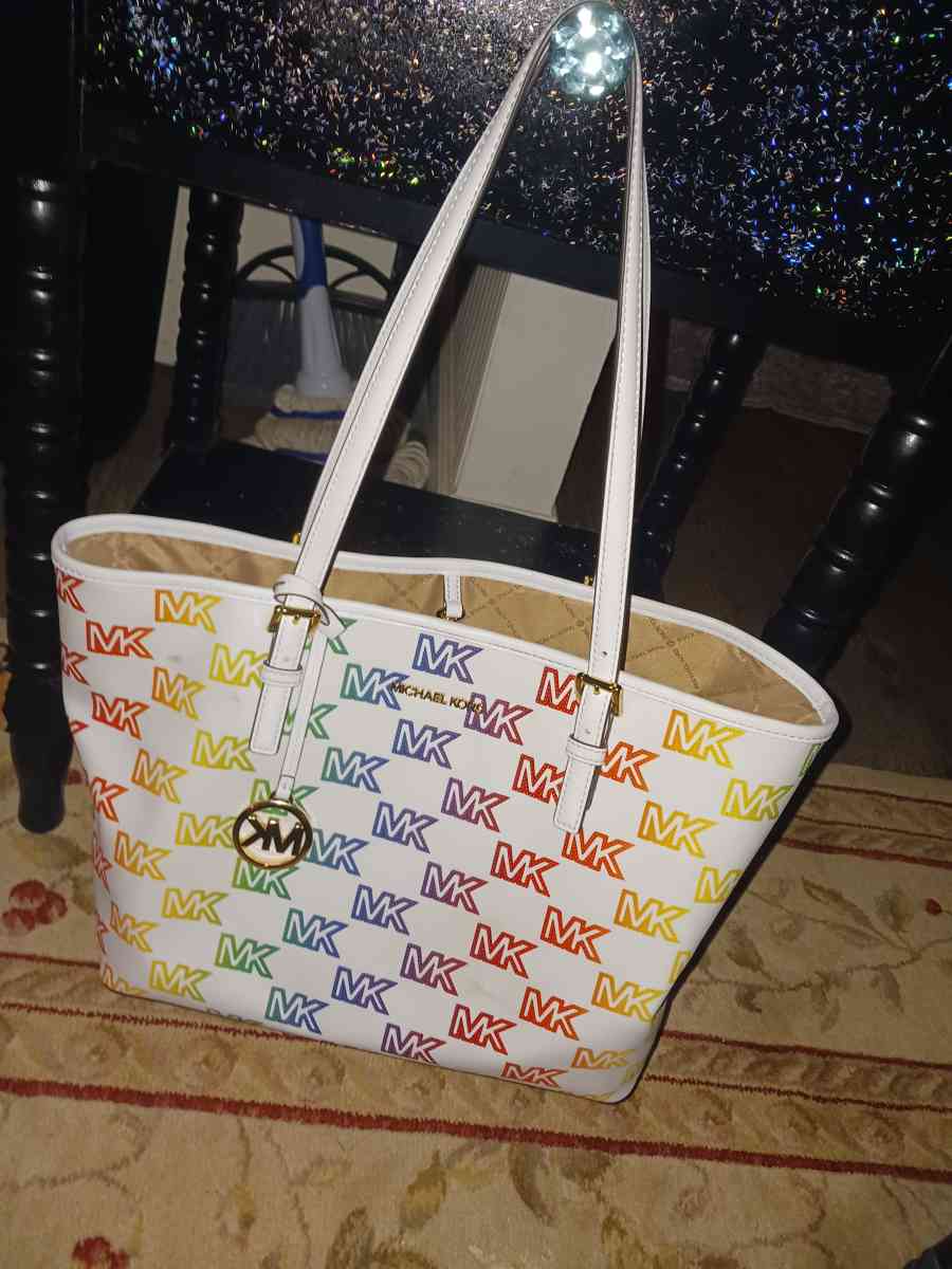 MK rainbow purse