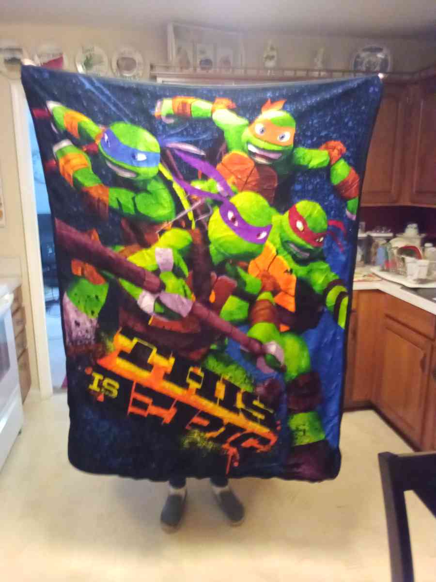 ninja turtles blanket