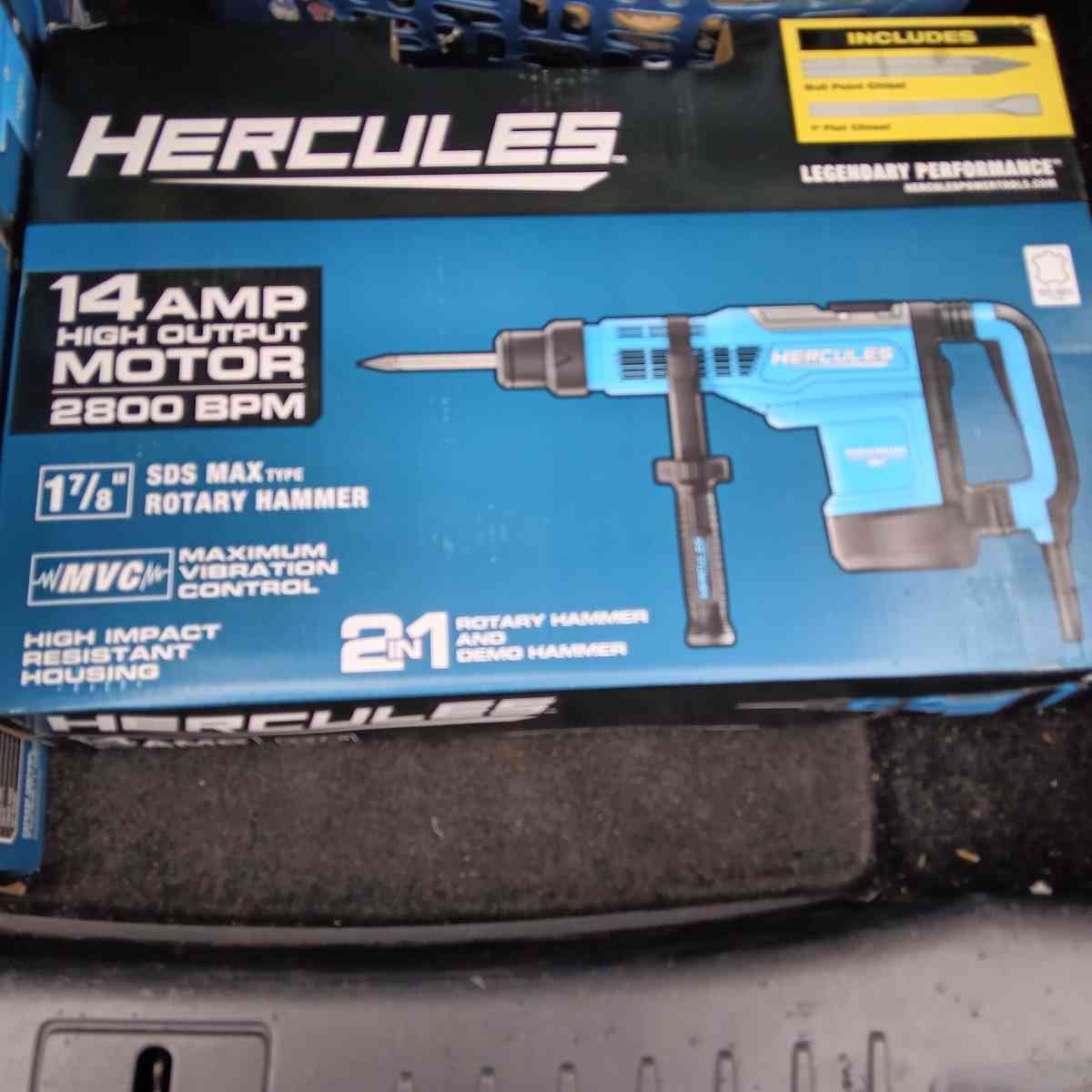 hammer drills and welders