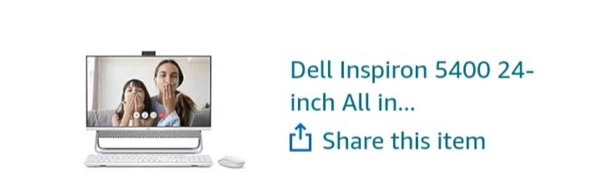 Dell All In One Computer 24 Inch