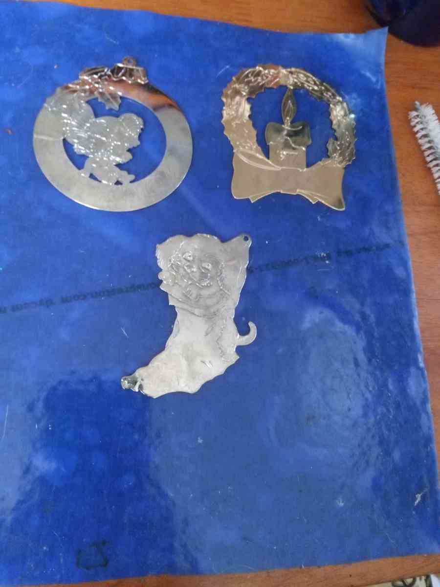 3 Leonard Christmas Ornaments