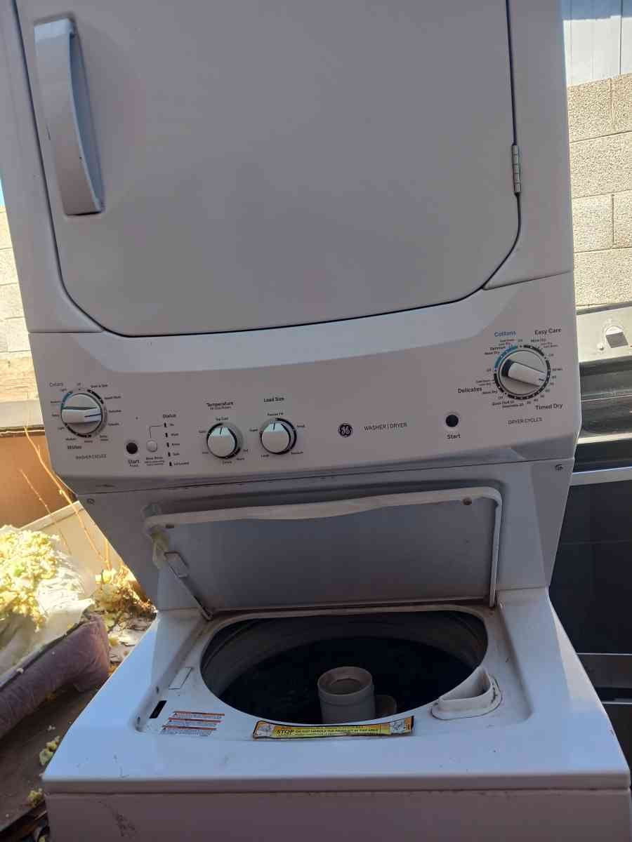 ge washer dryer stand up
