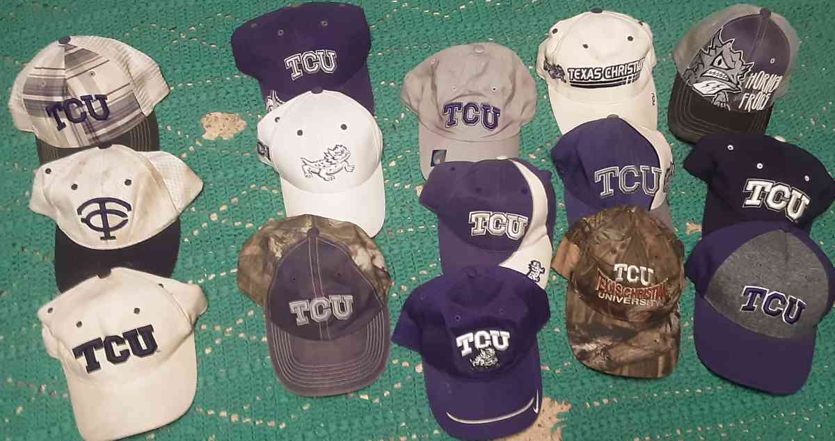 TCU hats and caps