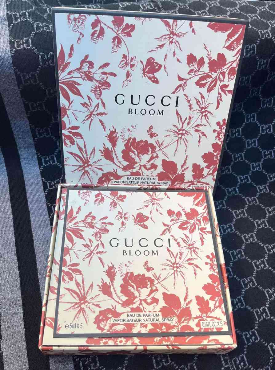 GUCCI BLOOM Perfume 5 X 5 ml sample size with box