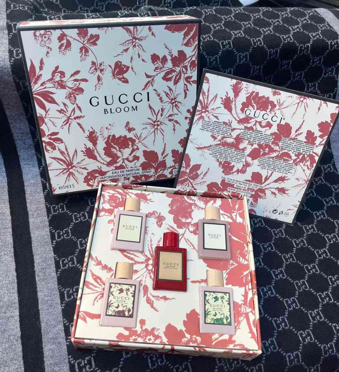 GUCCI BLOOM Perfume 5 X 5 ml sample size with box