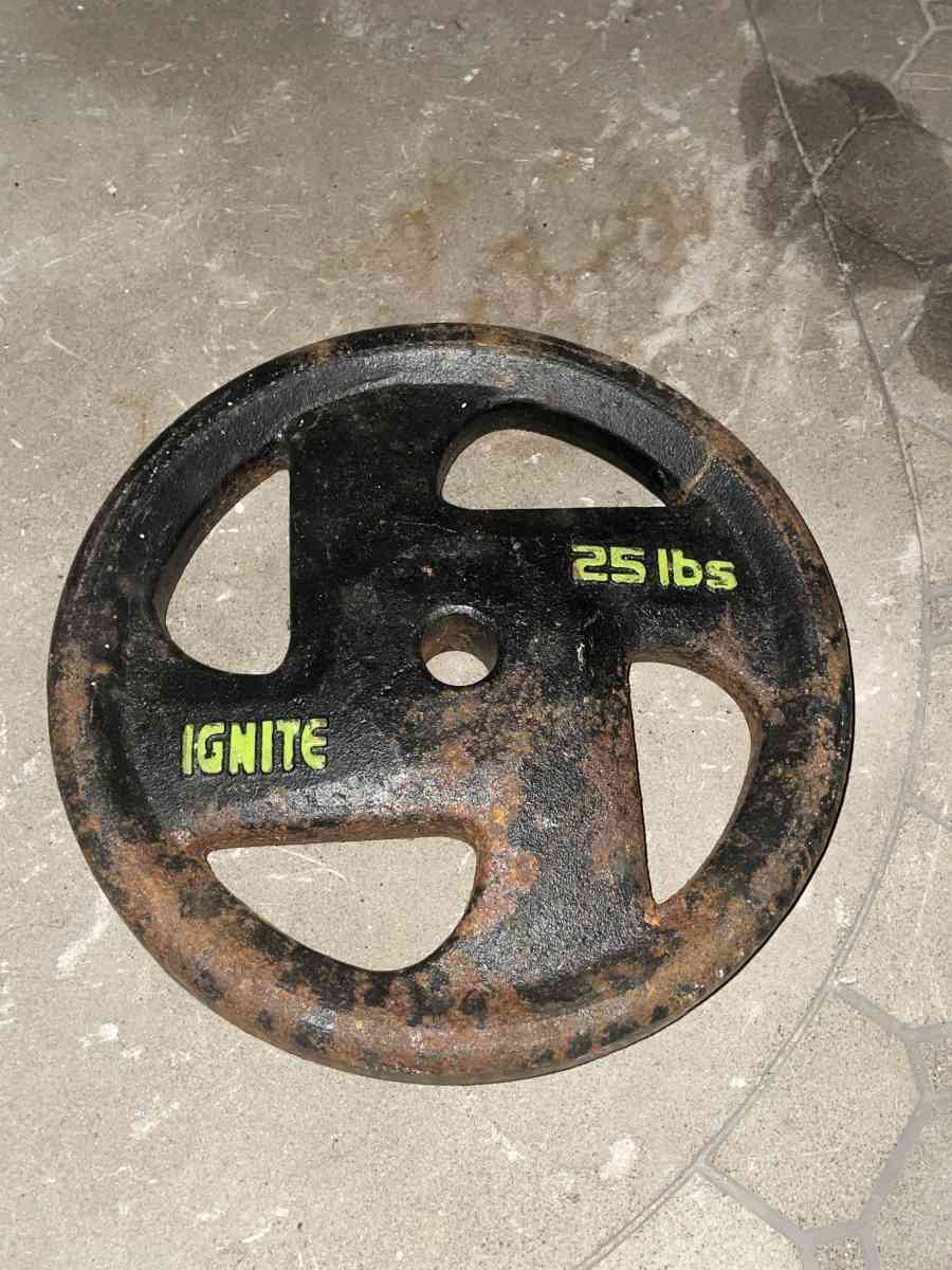 ignite weight 25Lbs