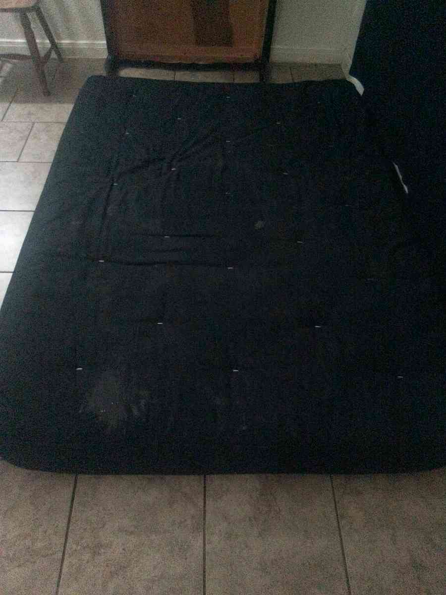 black futon mattress