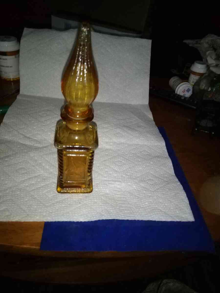 Mini Amber Genie bottle