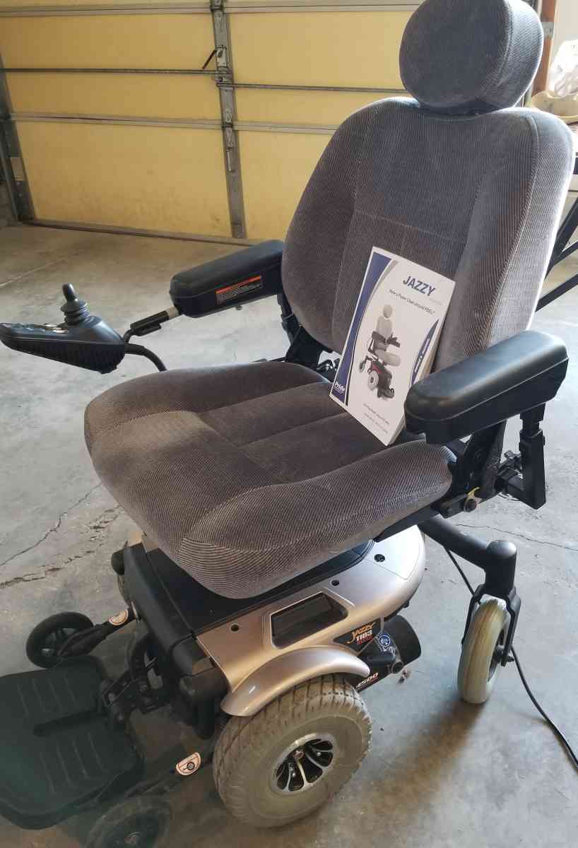 Jazzy motorized chair