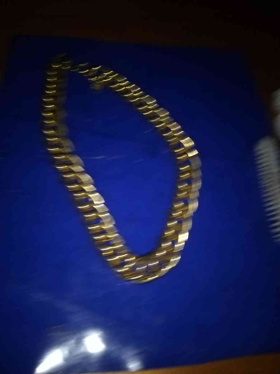 Erwin Pearl Gold toned chain Linc necklace