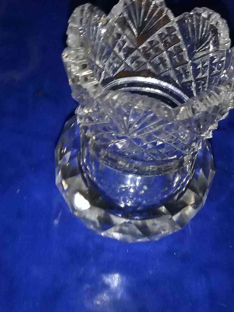 vintage Cut Glass Toothpick