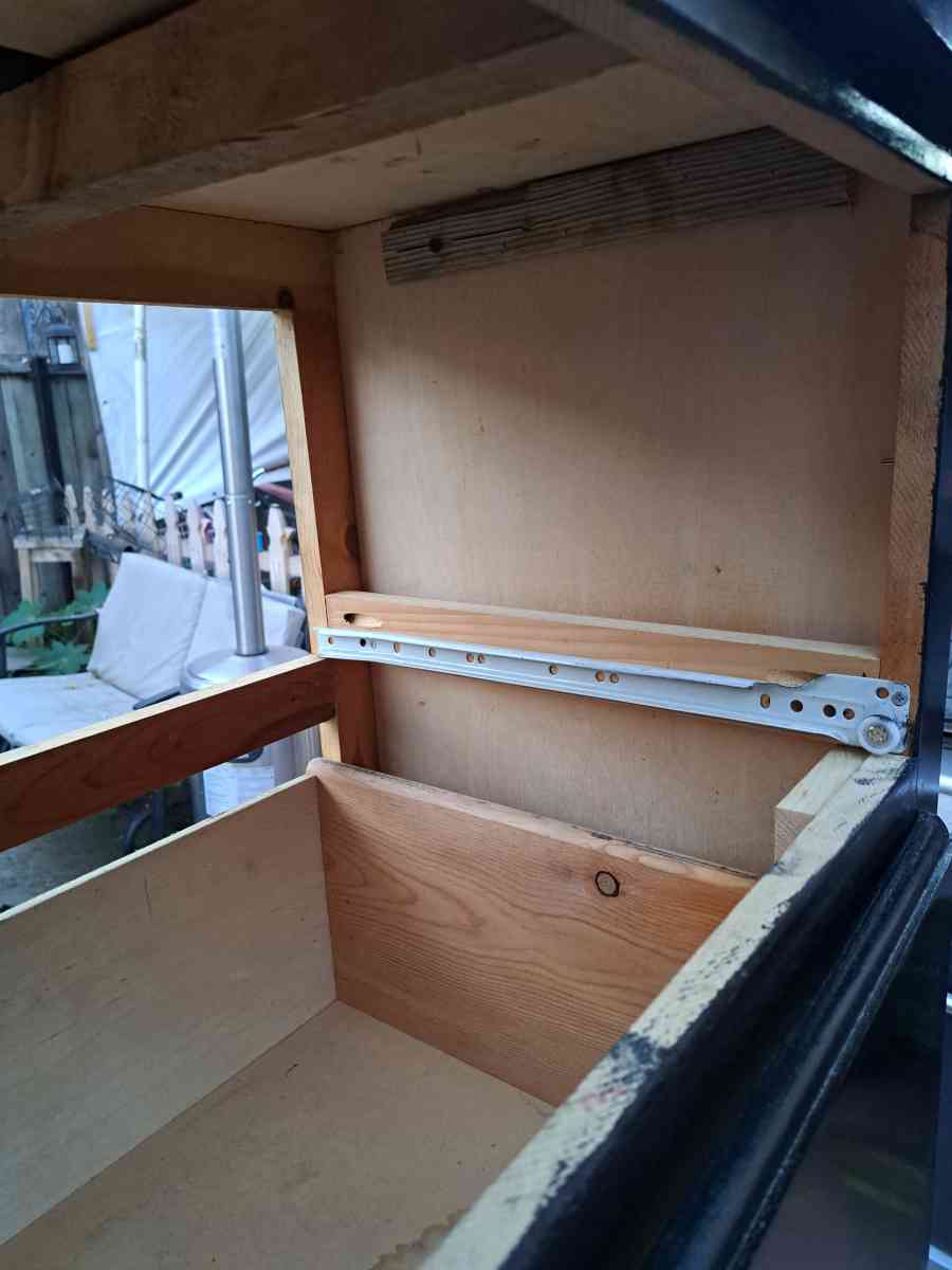 wooden dresser solid pine refurbished
