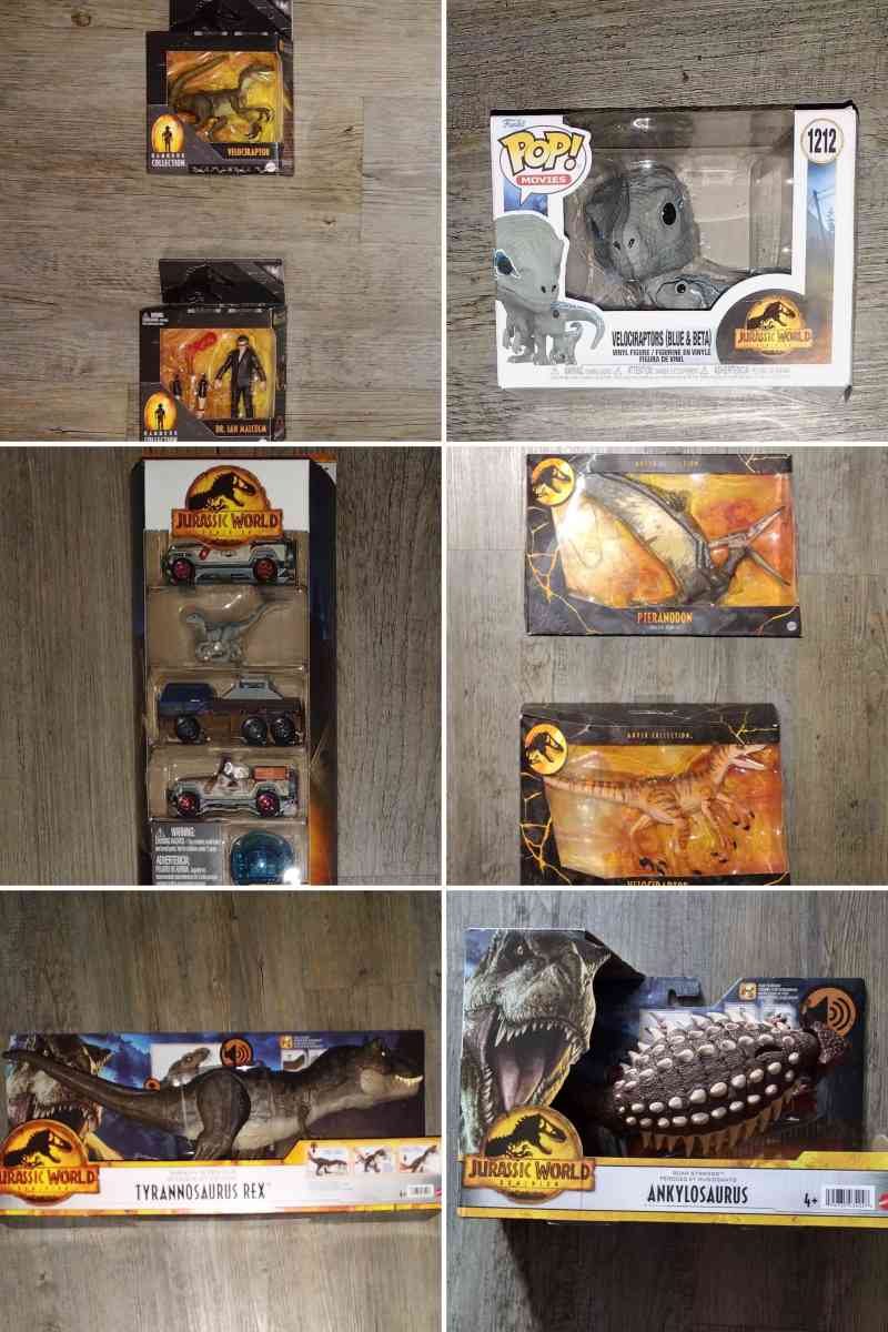 Jurassic world toys DIFFERENT PRICES