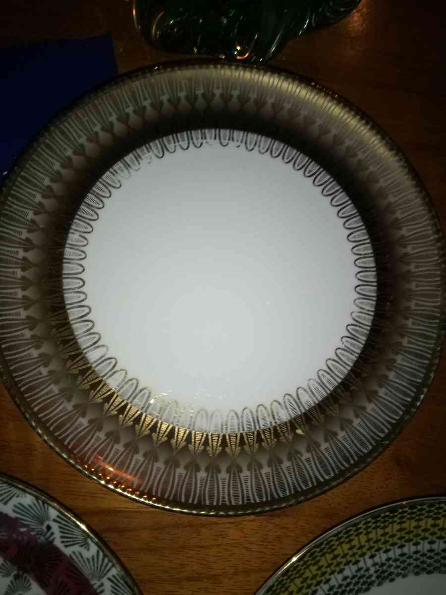 2 Bavarian decorator Plates