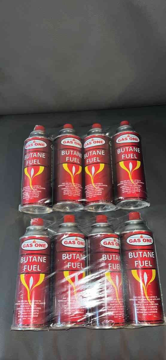 Gasone Butane Fuel 8 cans