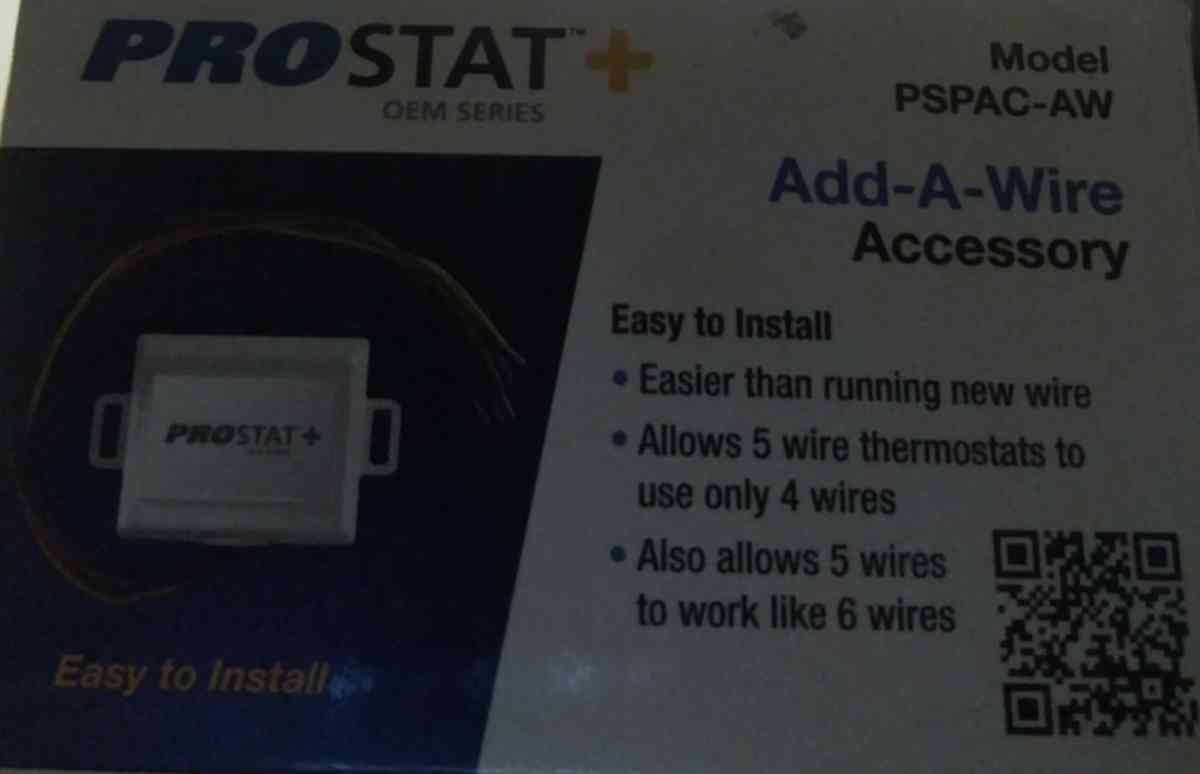 prostat add a wire model PSPAC AW for AC