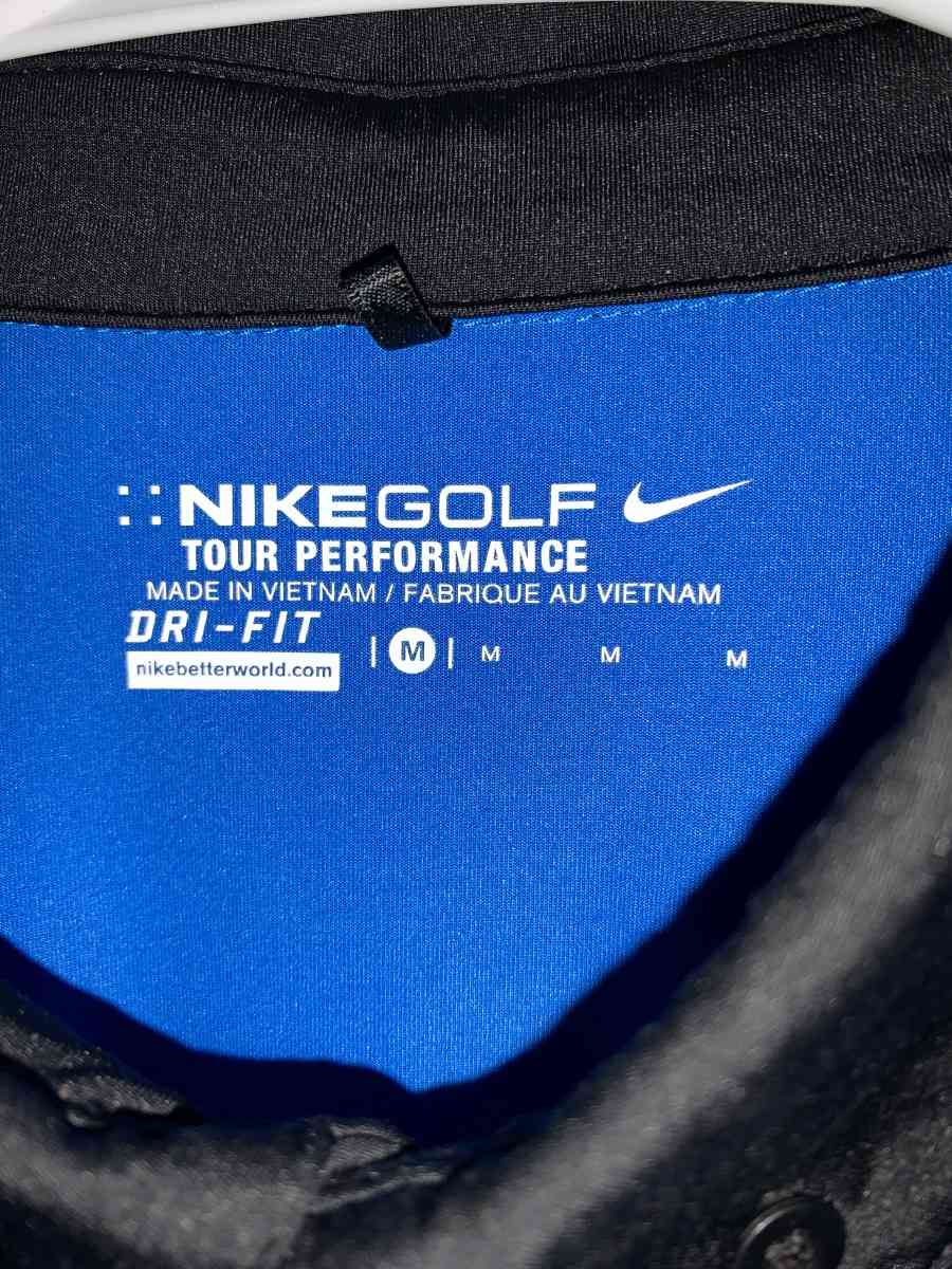 Nike Golf Tour Performance Dri Fit Size Medium Excellent Con