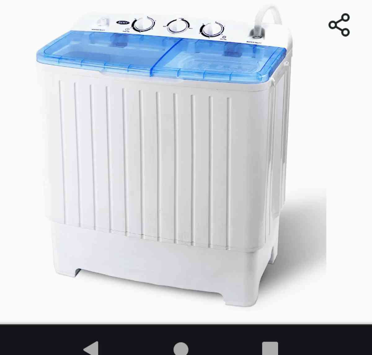 its compact portable washer and dryer two in one