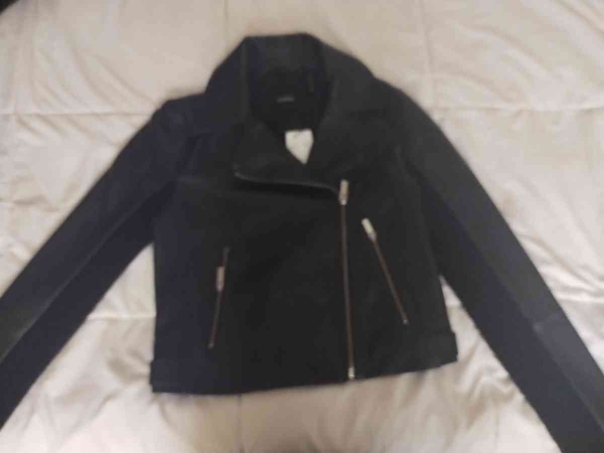 Brand New Womens Junior Leather Jacket