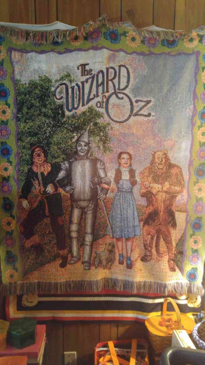 Wizard of Oz wall covering or throw blanket