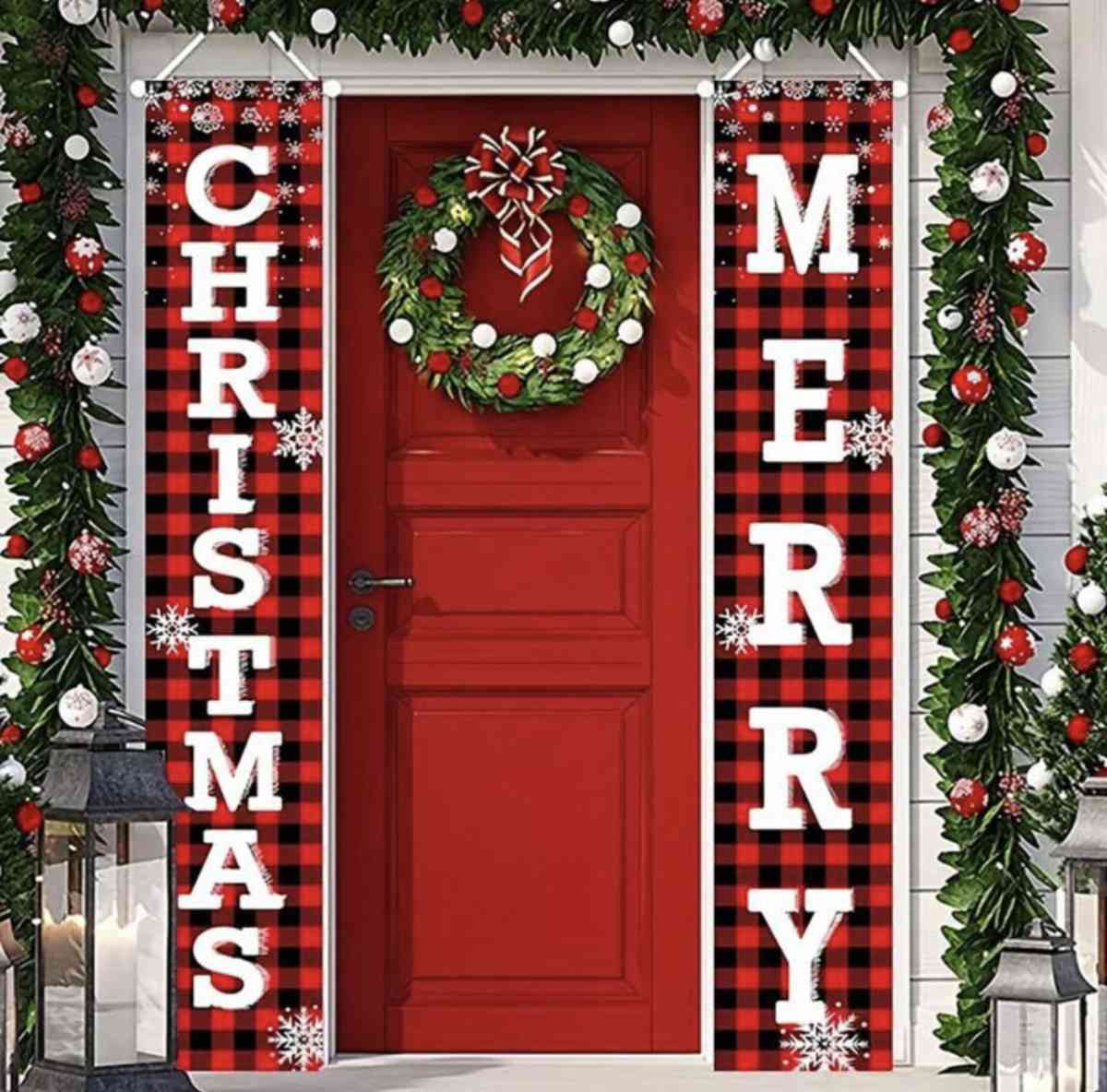 Christmas Decorations Outdoor Yard Front Porch Sign