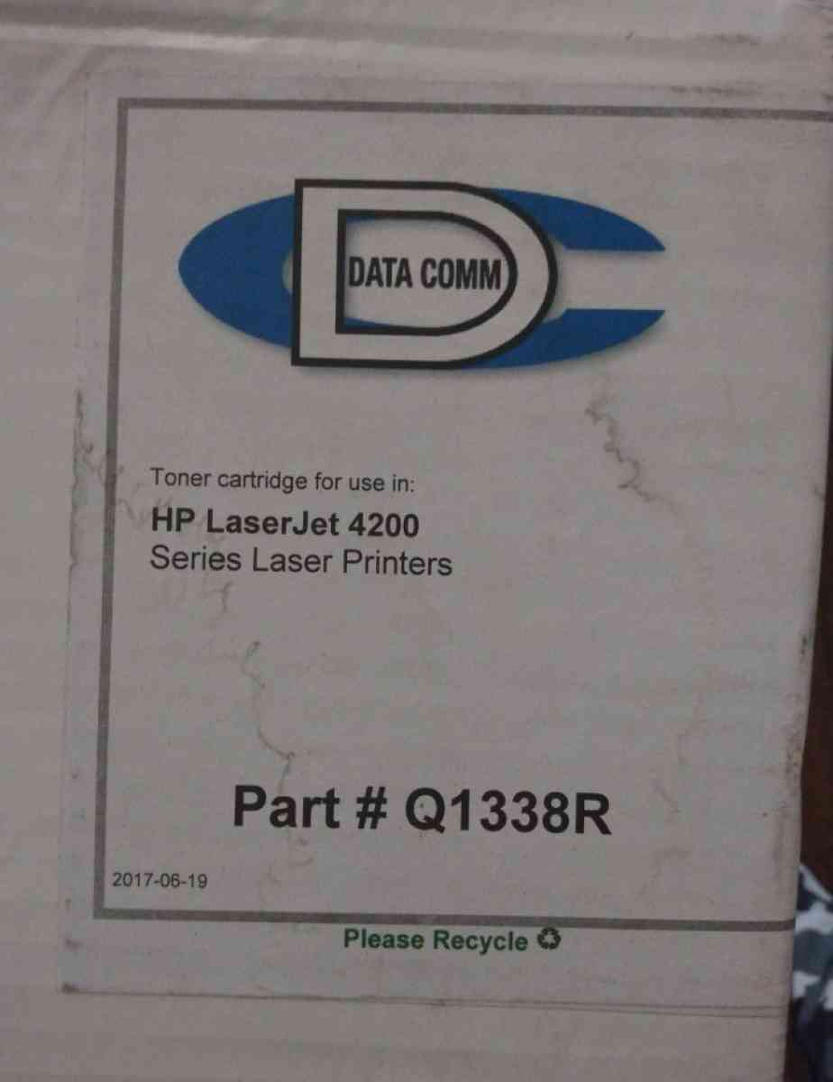 HP LaserJet black toner cartridge