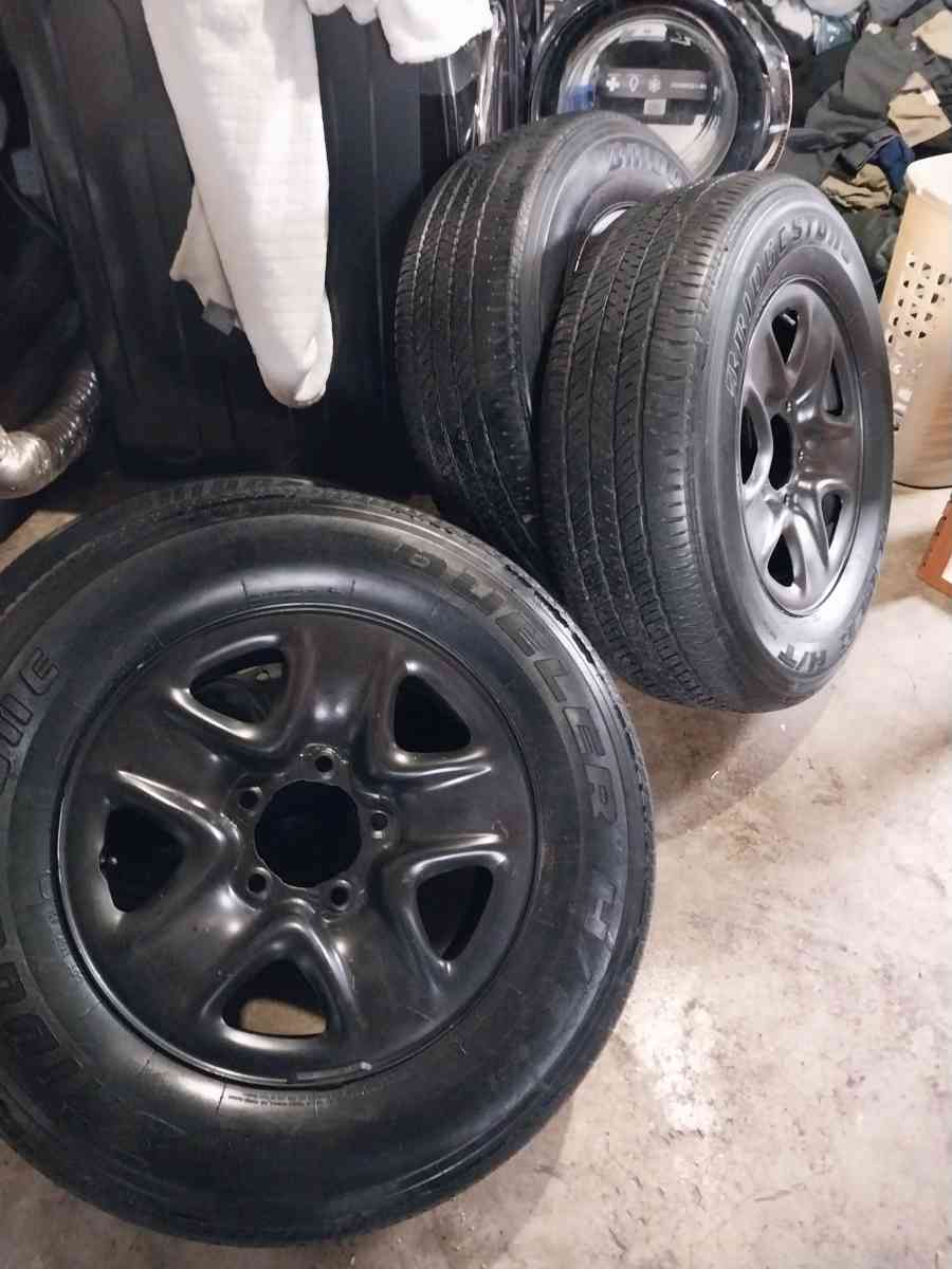 tires with wheels