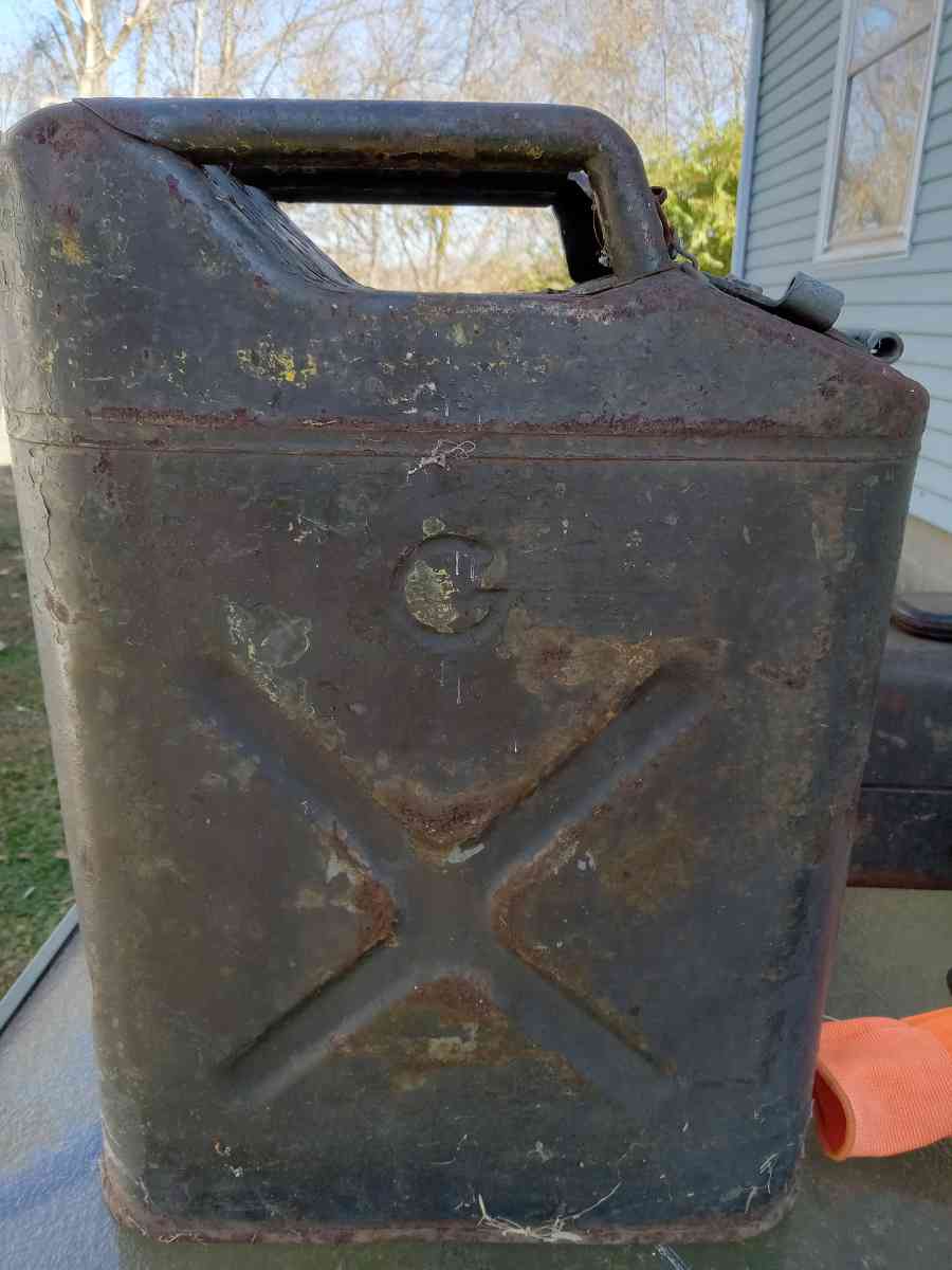 1952 us military Jerry gas can
