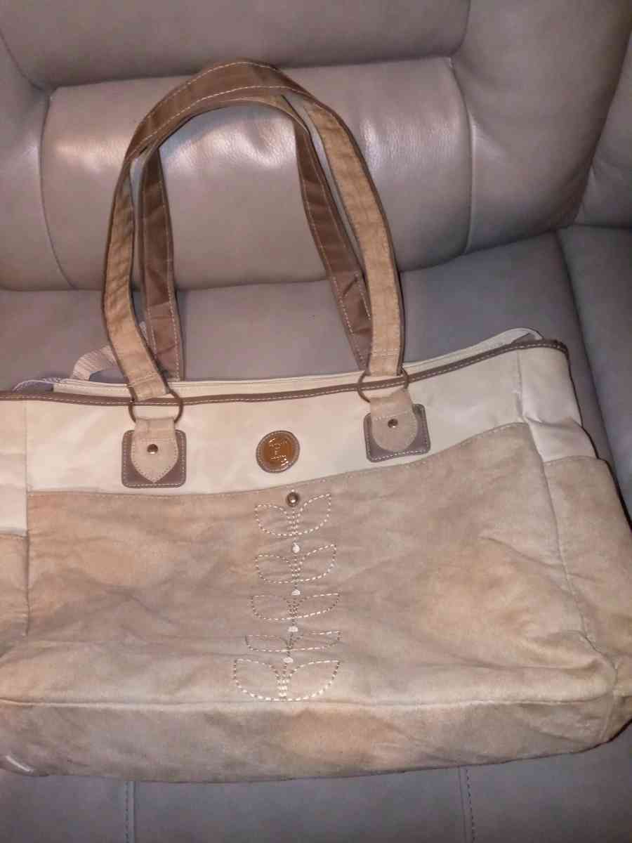 suede Carters baby diaper bag embroidered clean bag no stain