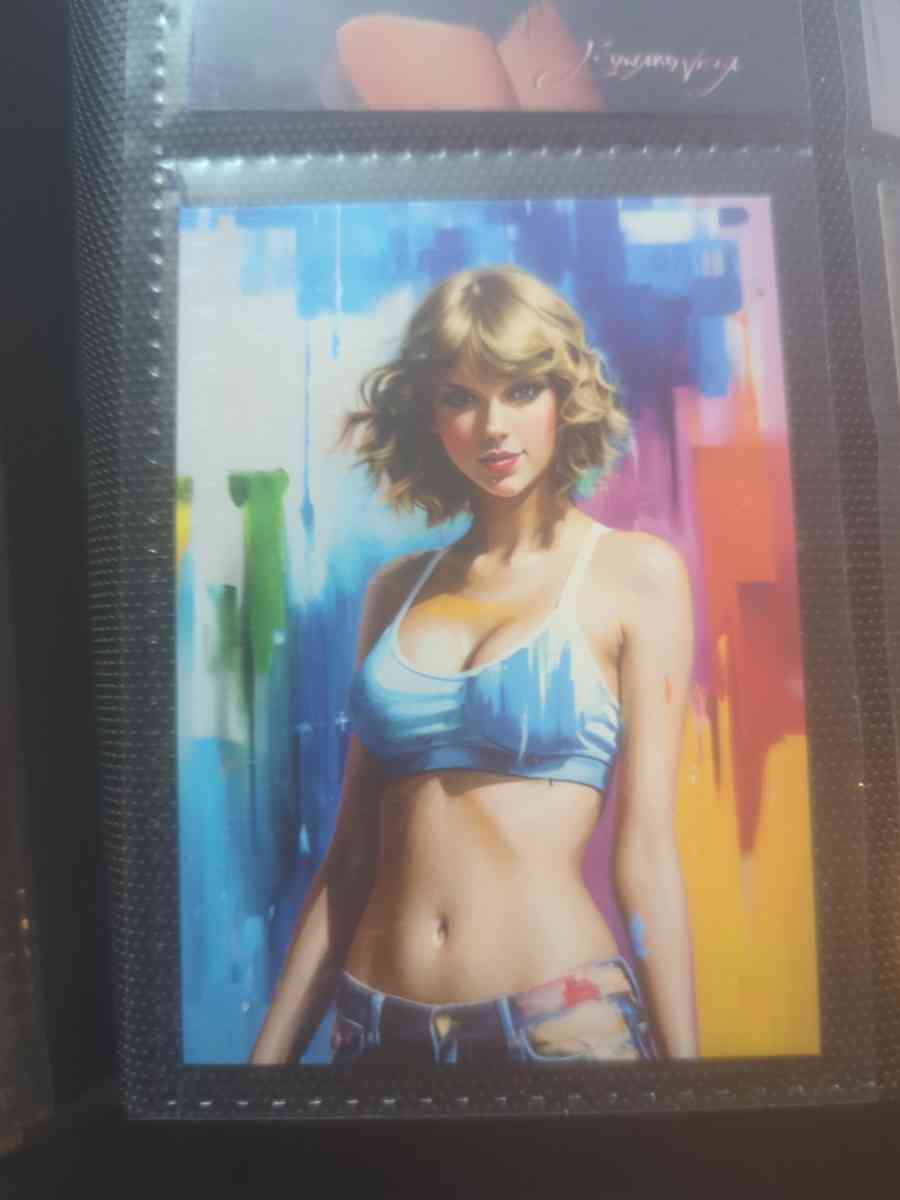 Taylor swift art card make offer