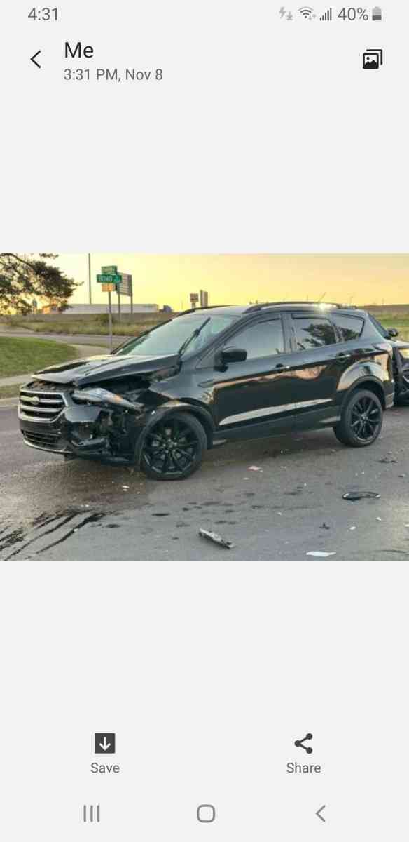 2017 Ford escape car parts