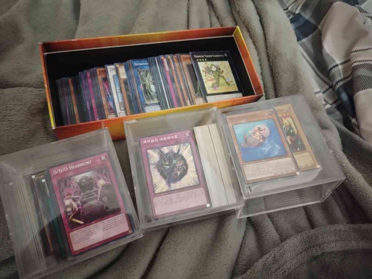 selling large YuGiOh card collection