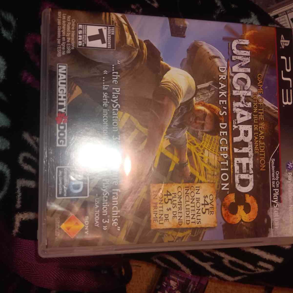 UNCHARTED 3 PS3 USED