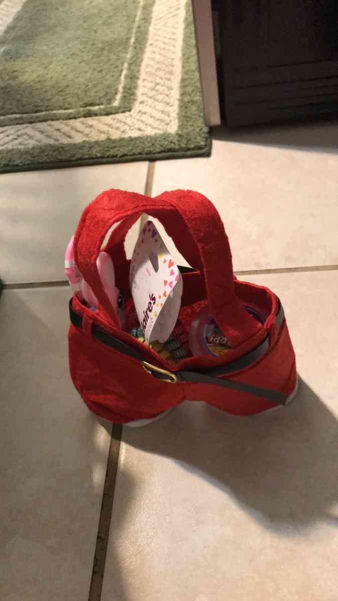 Santa girl gift bags