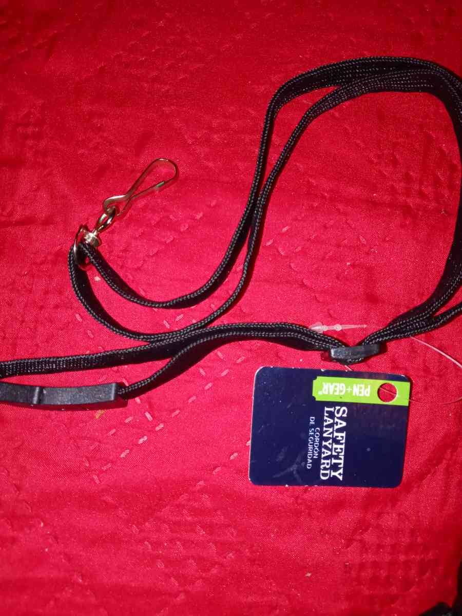 lanyard strap clips retractable badge