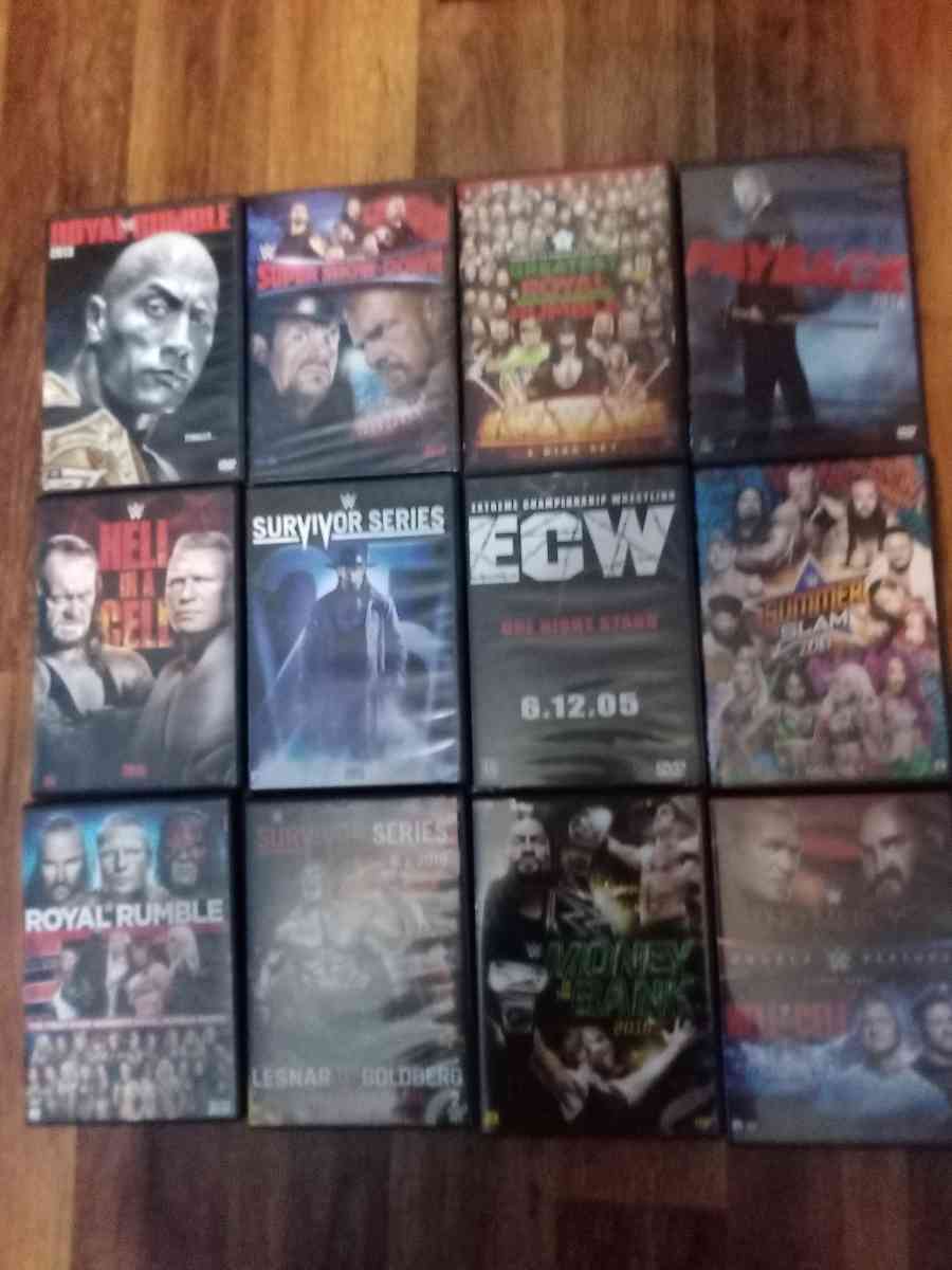 WWE DVD COLLECTION