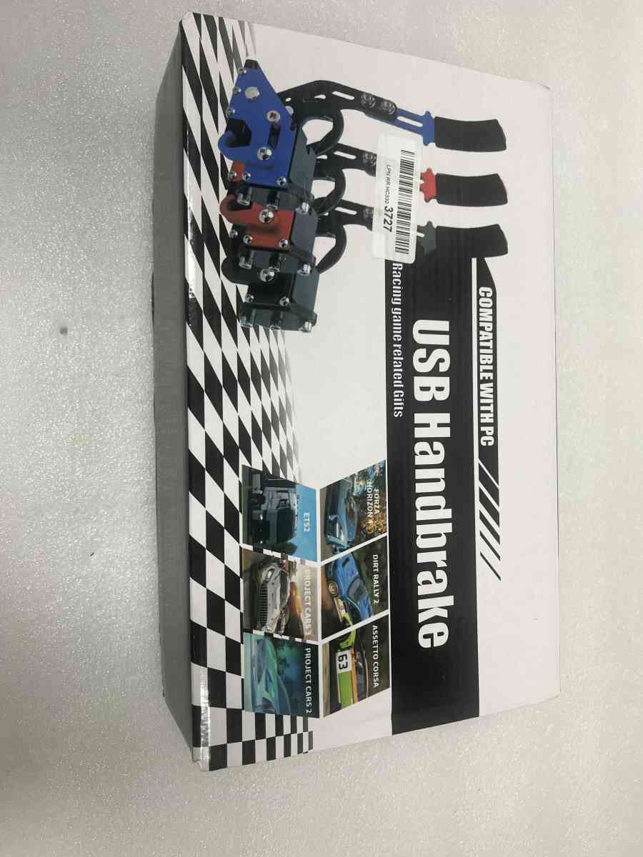 CNRAQR PC Racing Game USB Handbrake for 16Bit SIM for Racing