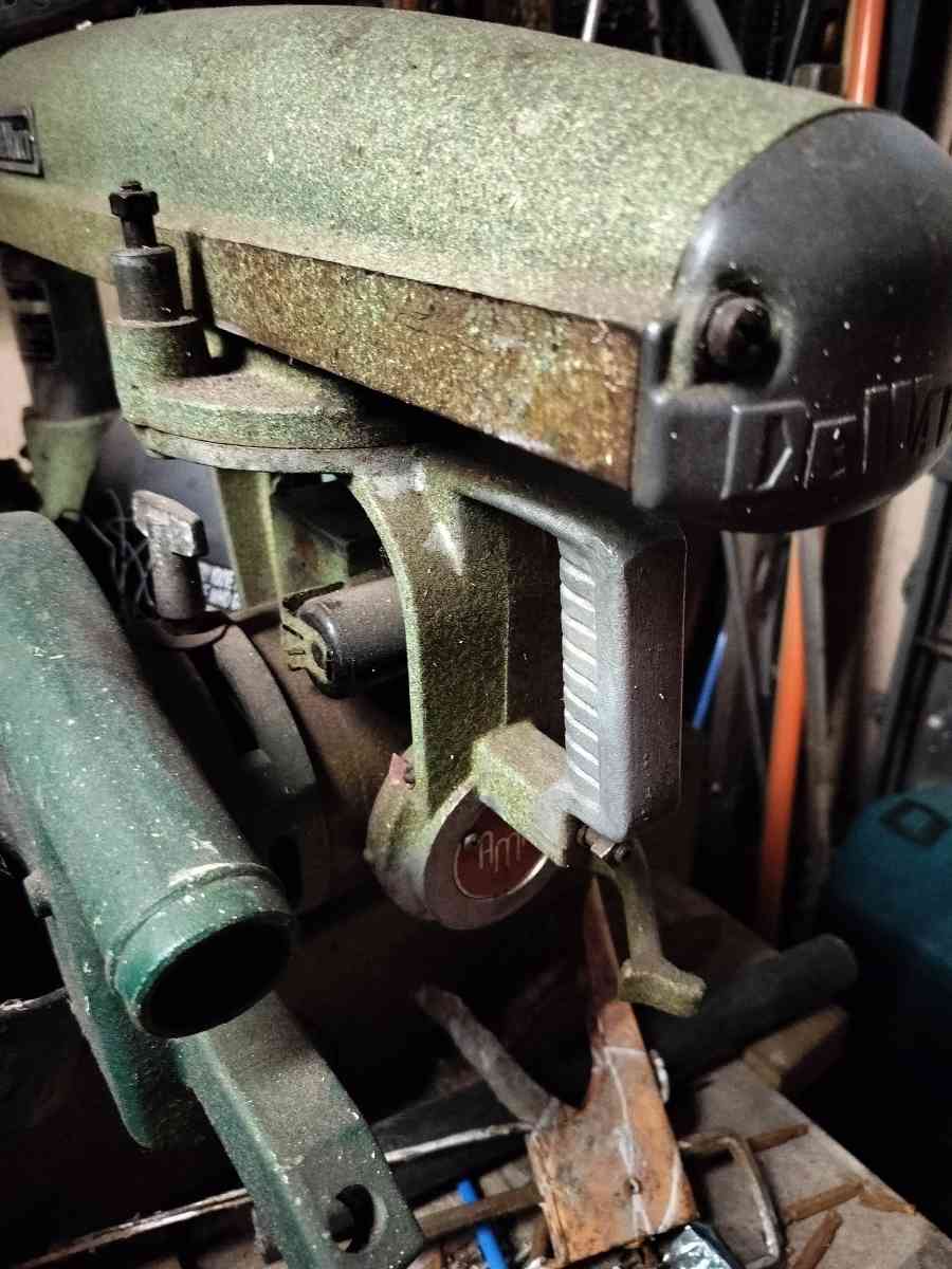 antique DeWalt drill press also other antique DeWalt pieces