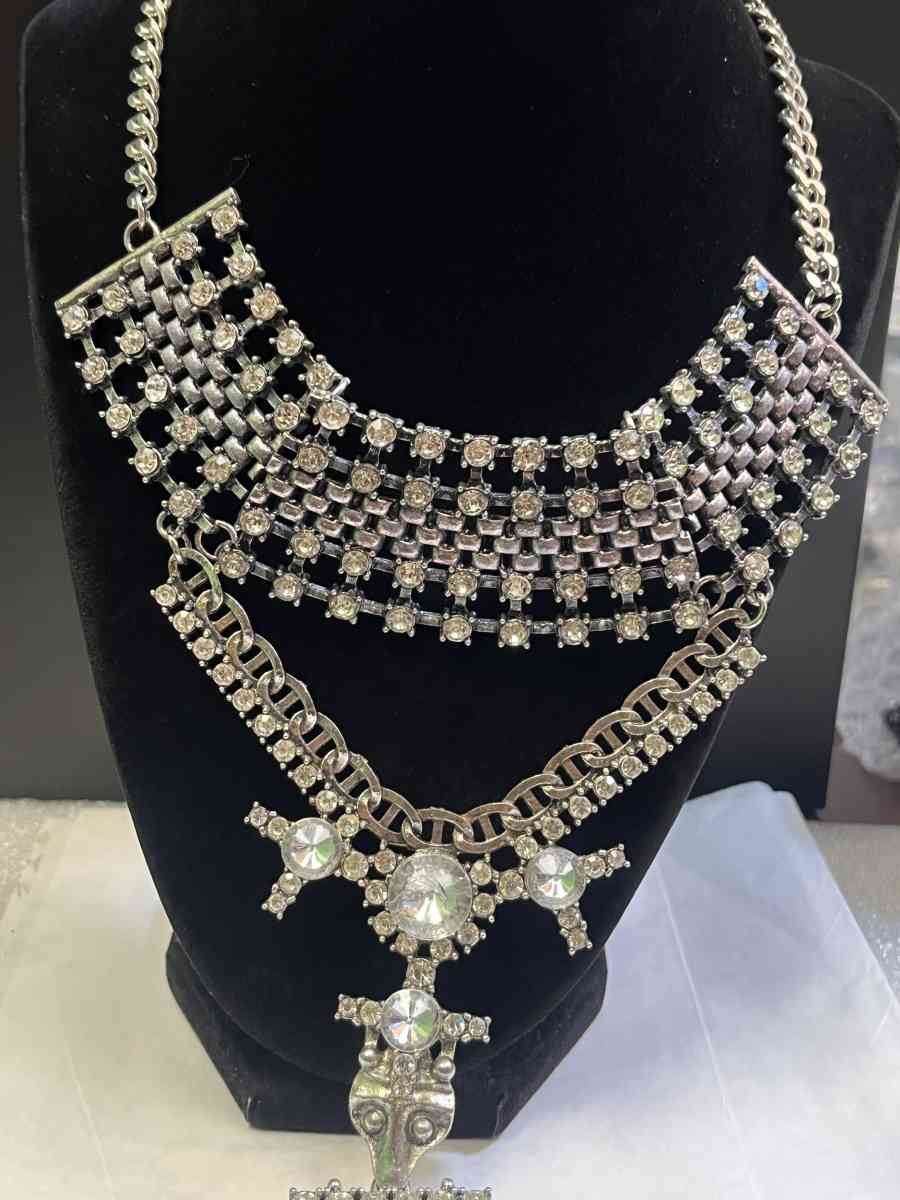 Fashion Design Bridal Jewelry Vintage Neck Bib Collar Choker