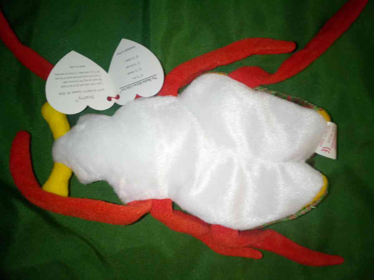 2000 Ty beanie babies scurry mint selling collection