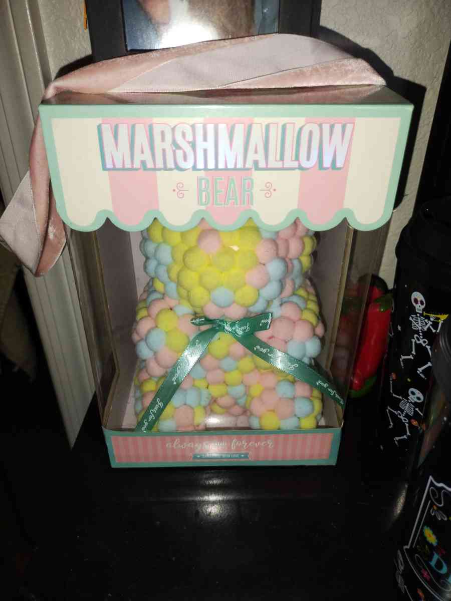 marshmallow rainbow bear