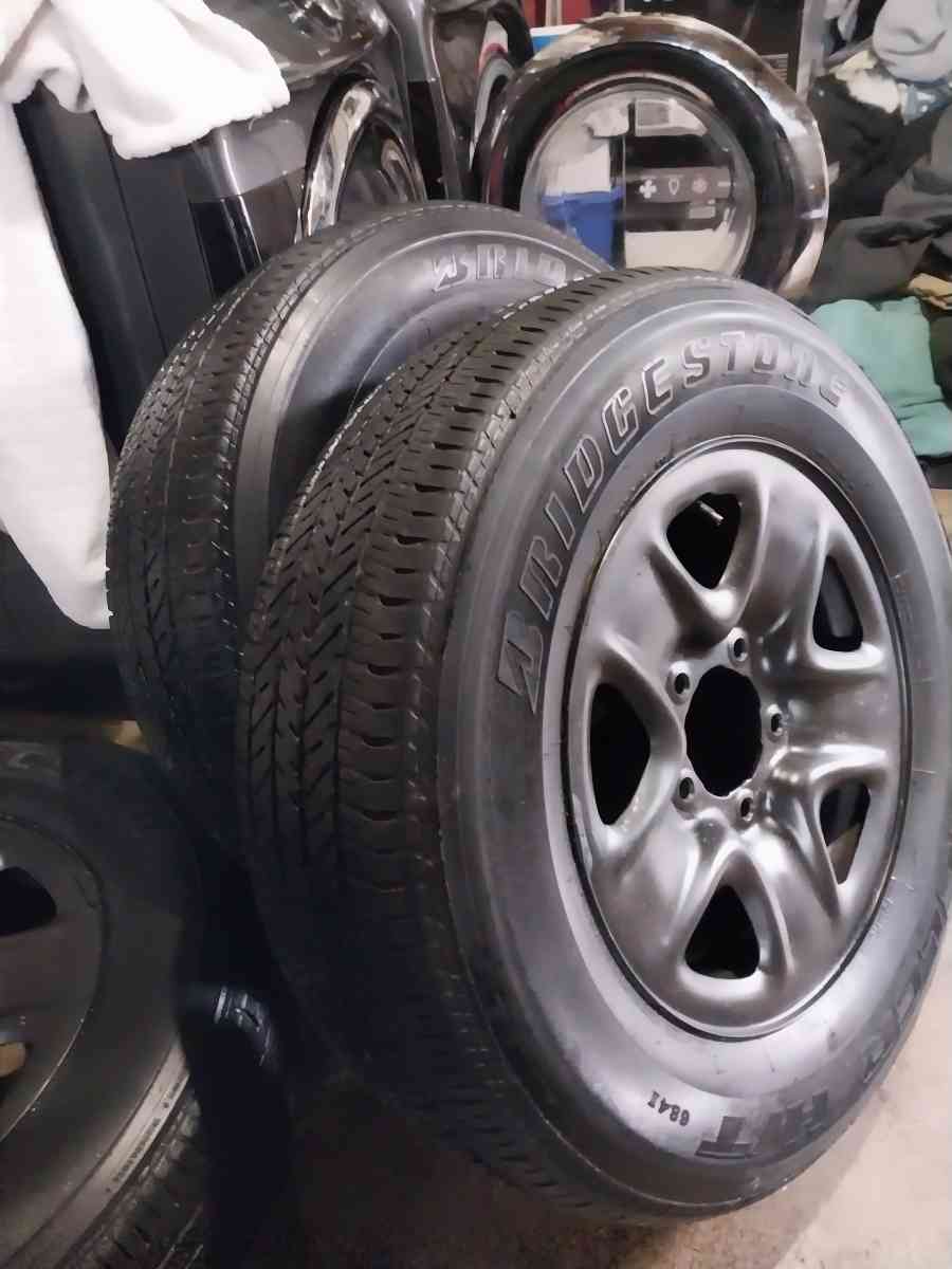 tires with wheels